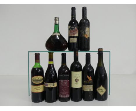 1 bt Wyndham Estate Bin 155 Shiraz 1984 Hunter Valley ms 1 bt St. Michael Rosemount Estate 1997 Honey Tree Shiraz Cabernet ts