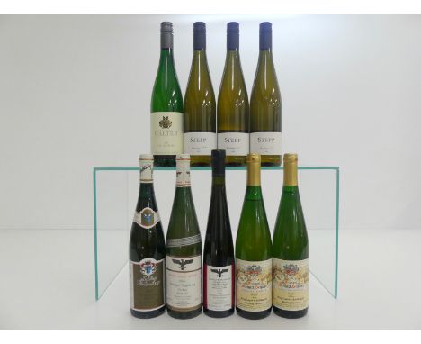 1 bt Schloss Plettenberg Kreuznacher Brückes Riesling Auslese 1989 1 bt Serriger Vogelsang Riesling Auslese 1989 M-S-R bs 1 5