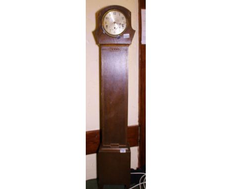 GRANDMOTHER CLOCK. Westminster chime Grandmother clock, A/F. H - 135cm.