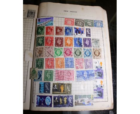 FIRST DAY COVERS. Album of mixed worldwide postage stamps and first day covers