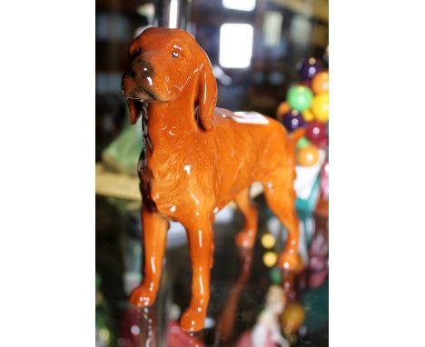 GOEBEL IRISH SETTER. Goebel Irish setter figure. H - 25 cm.