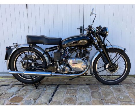 1951 Vincent 499cc Series-C CometRegistration no. LXY 510Frame no. RC/1/8462 Rear Frame no. RC/1/8462Engine no. F5AB/2A/10405