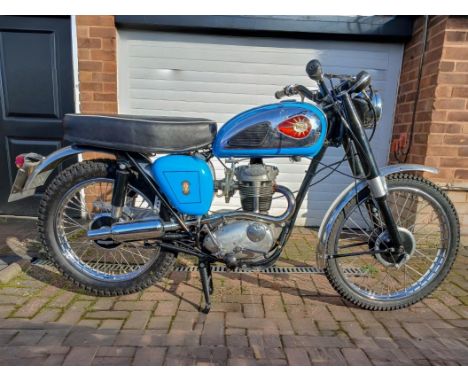 1966 BSA 250cc C15G Registration no. XBF 89DFrame no. C15/G502Engine no. C15F16871966 was the last year of the C15 with the o