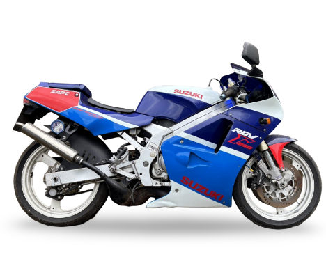 1991 Suzuki RGV250FRegistration no. H763 XYAFrame no. VJ21A-127628Engine no. unable to locateJust as Yamaha's TZR was usurped