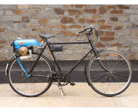 The Dale Winfield Motorcycle Collectionc.1950 Gentleman's  Bicycle with 50cc Trojan Mini-Motor attachmentRegistration no. not
