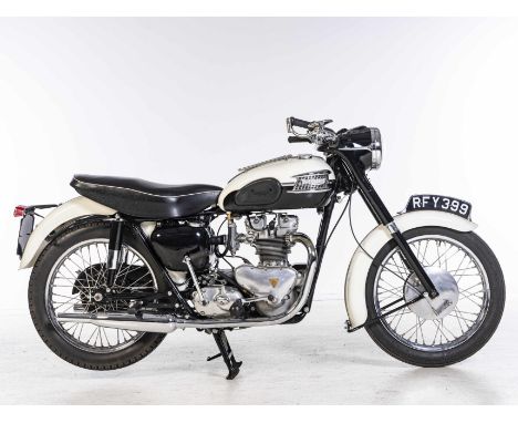 1959 Triumph 500cc Tiger 100Registration no. RFY 399Frame no. 028483Engine no. T100 028483The sports version of Edward Turner