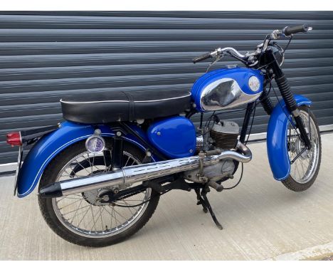 1969 BSA 'D14' BantamRegistration no. UnregisteredFrame no. BD10269 137 (see text)Engine no. D14B 8845 (see text)The introduc