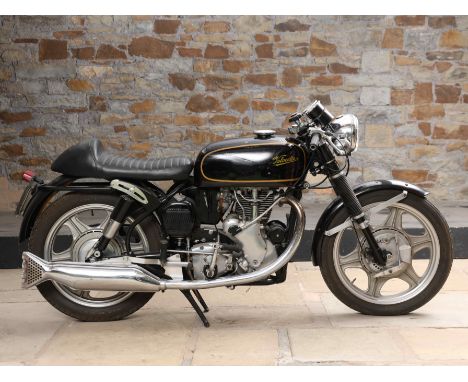 The Dale Winfield Motorcycle Collection1960 Velocette 500cc Venom to 'Clubman' SpecificationRegistration no. 981 LKJFrame no.