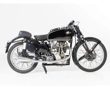 From the estate of the late Geoffrey St John1939 Velocette  348cc KTT Mark VIIIRegistration no. GWB 943Frame no. SF31Engine n
