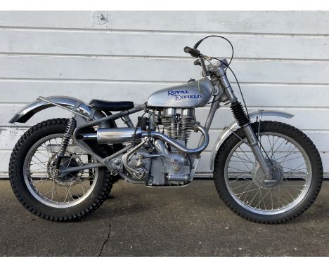 1954 Royal Enfield 346cc Bullet TrialsRegistration no. PFD 197Frame no. Not VisibleEngine no. G2/23913 (see text)The private 