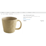 108 X NEW FAIRMONT & MAIN Mug - Vie Naturelle Cream. RRP £10.50. (VEC38) A 400cc tea / coffee mug in