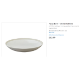 96 X NEW FAIRMONT & MAIN Pasta Bowl - Elements Bone, RRP £12.50 EACH (EB15, A 22.8cm pasta bowl in