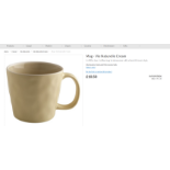 108 X NEW FAIRMONT & MAIN Mug - Vie Naturelle Cream. RRP £10.50. (VEC38) A 400cc tea / coffee mug in