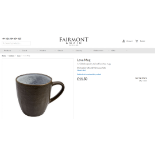 72 X NEW FAIRMONT & MAIN Lava Mug. RRP £11.50 EACH. (LV38) A 400ml capacity tall coffee / tea mug.