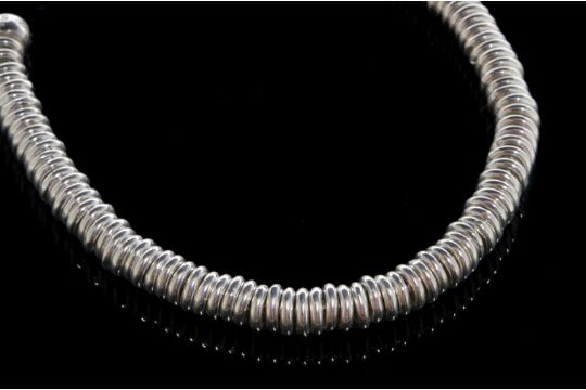 Links Of London Silver Sweetie Necklace On Snake Chain With Links Of London Silver Sweetie Necklace On Snake Chain With T Bar Clasp Measuring Rox