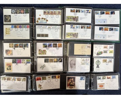GB First Day Covers + A Few Commonwealth World Cup from 1966 to 2002 in albums &amp; sleeves. Includes 1990 Greetings set of 