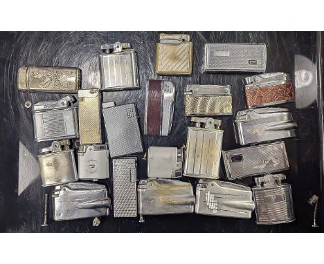 Box of Assorted Vintage Lighters, ideal spares or repairs, makes to include Ronson, Penguin, Karina, Eagle, Brother-Lite, Mos