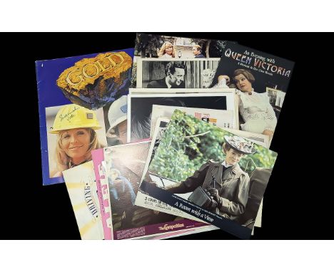 Film Autographs - Female- on photographs, programmes, etc.  Terrific collection with top names noted including Raquel Welch, 