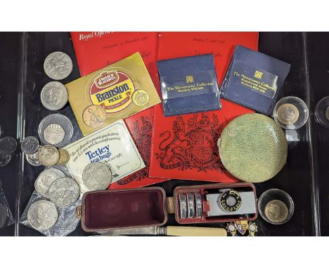 Bag of Collectables. Includes Royal Opera House Programmes, Coins, Kodak Photography Equipment, Coins etc.