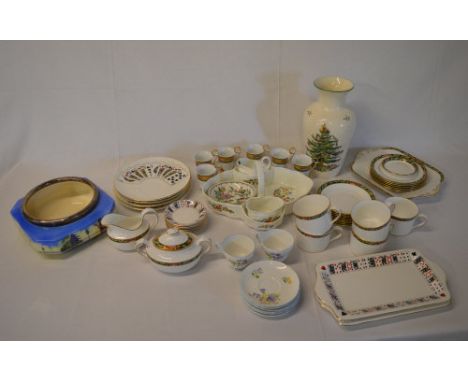 Various ceramics including Spode, Aynsley and Shelley