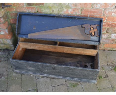 Old tool chest & some tools