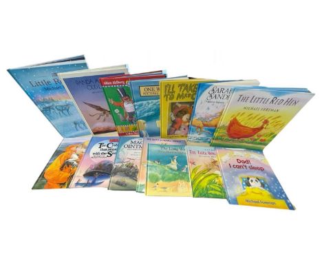 MICHAEL FOREMAN: Various titles: DAD! I CAN'T SLEEP; I'LL TAKE YOU TO MRS COLE; PETER'S PLACE; ONE WORLD; PANDA AND THE ODD L