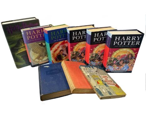 ONE BOX, SOME FIRST EDITIONS: Various Titles, to include: J K ROWLING FIRSTS: HARRY POTTER AND THE HALF-BLOOD PRINCE (2 versi