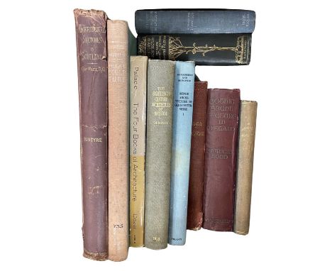 ONE BOX: Antiquarian architectural interst, including JOHN EDWARD: ISCA SILURUM OR AN ILLUSTRATED CATALOGUE OD THE MUSEUM OF 