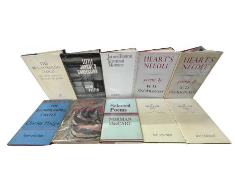 MIXED POETRY: 10 FIRST EDITION TITLES: DAVID GASCOYNE: POEMS 1937-1942, London, Nicholson and Watson, 1943; NORMAN MACCAIG: S