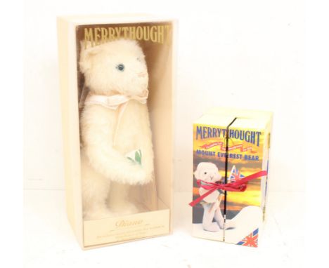 Merrythought: A boxed Merrythought, Diana, Limited Edition teddy bear in tribute to Diana Princess of Wales, Limited Edition 