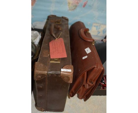 Suitcase and a briefcase