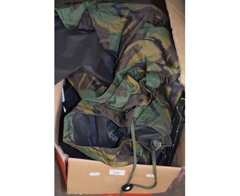 Quantity of assorted army surplus