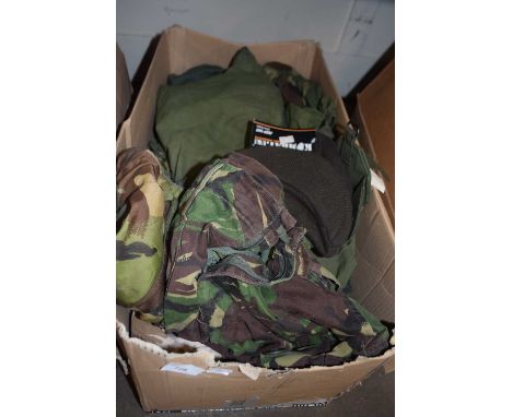 Quantity of assorted army surplus and other items