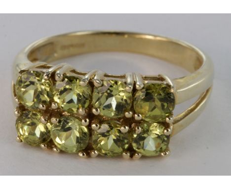 Gems TV 9ct Mali Garnet Ring with COA size N weight 3.2g