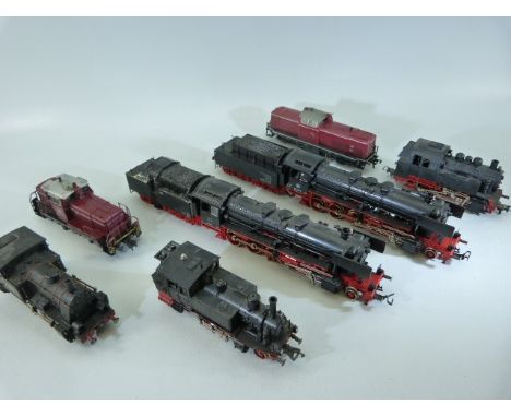 Railway locomotives Gauge 'OO' by Fleischmann six in total