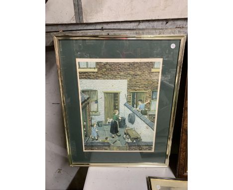 A SIGNED LIMITED EDITION TOM DODSON PRINT 