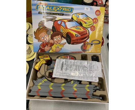A BOXED MY FIRST SCALEXTRIC SET 