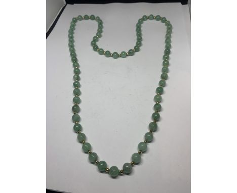 A JADE NECKLACE 