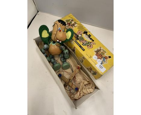 A BOXED PELHAM DRAGON PUPPET 