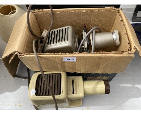 AN ALDIS STAR 300 PROJECTOR 