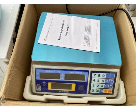 AN EXCEL PRECISION PRICE COMPUTING SCALE 