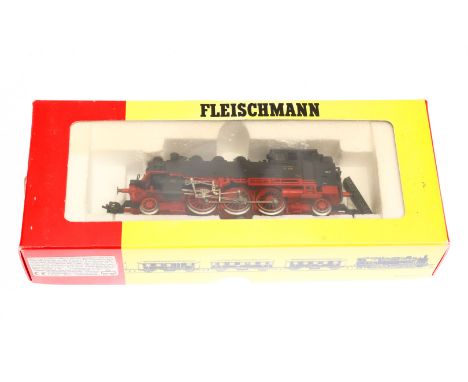 Fleischmann 1-C-1 Tenderlok ”64 268” 4063, Spur H0, schwarz, Alterungsspuren, OK, Z 2-3