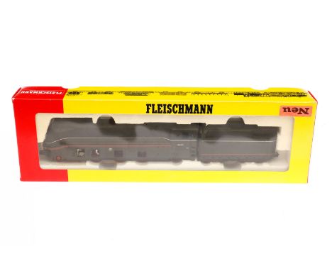 Fleischmann 2-C-1 Schlepptenderlok ”03 1079” 4173, Spur H0, schwarz, Alterungsspuren, OK, Z 2
