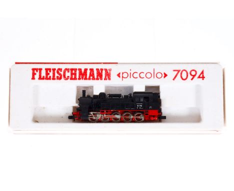 Fleischmann E-Tenderlok ”94 1730” 7094, Spur N, schwarz, Alterungsspuren, OK, Z 2-3