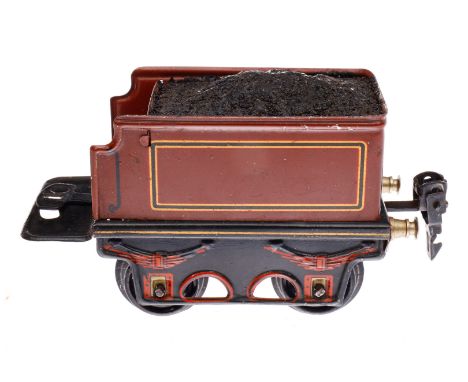 Märklin Tender R 959, Spur 0, braun, LS und gealterter Lack, L 11,5, Z 3