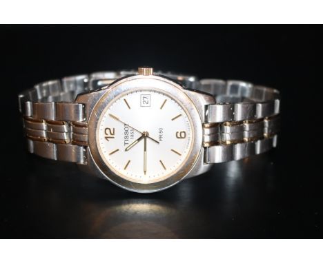 Tissot 1853 PR 50 Date Quartz Men’s Watch, Working 