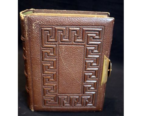 Carte De Visite Album, Containing A Collection Of Portrait Photos To Include Queen Victoria,  Retailers Cards From Cheltenham