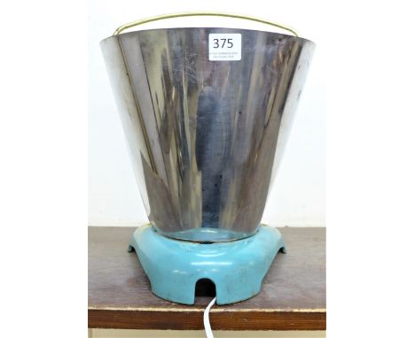 An Art Deco converted lamp