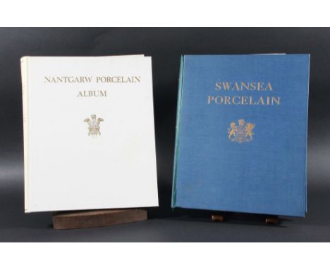 JOHN, W.D., NANTGARW PORCELAIN ALBUM, The Ceramic Book Company, Newport, Gwent, 1975; together with Swansea Porcelain, The Ce