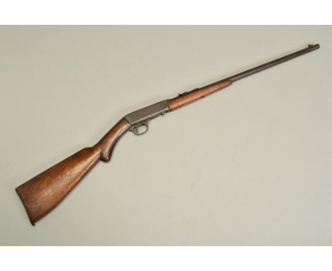 A BROWNING .22'' SHORT SEMI-AUTO 'TAKE DOWN' RIFLE, produced at the Fabrique Nationale factory in Herstal Belgium, production